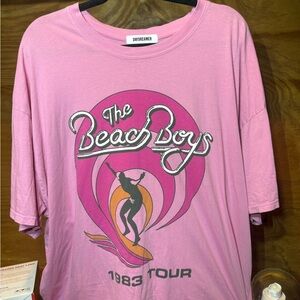 Daydreamer Pink Beach Boys Graphic Tee